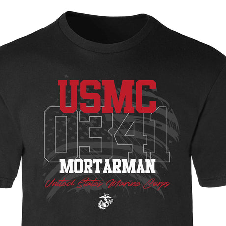 Choose Your Marine MOS Flag T-shirt - SGT GRIT