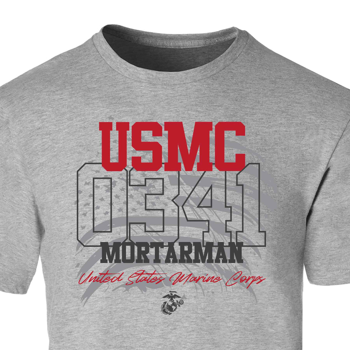 Choose Your Marine MOS Flag T-shirt - SGT GRIT