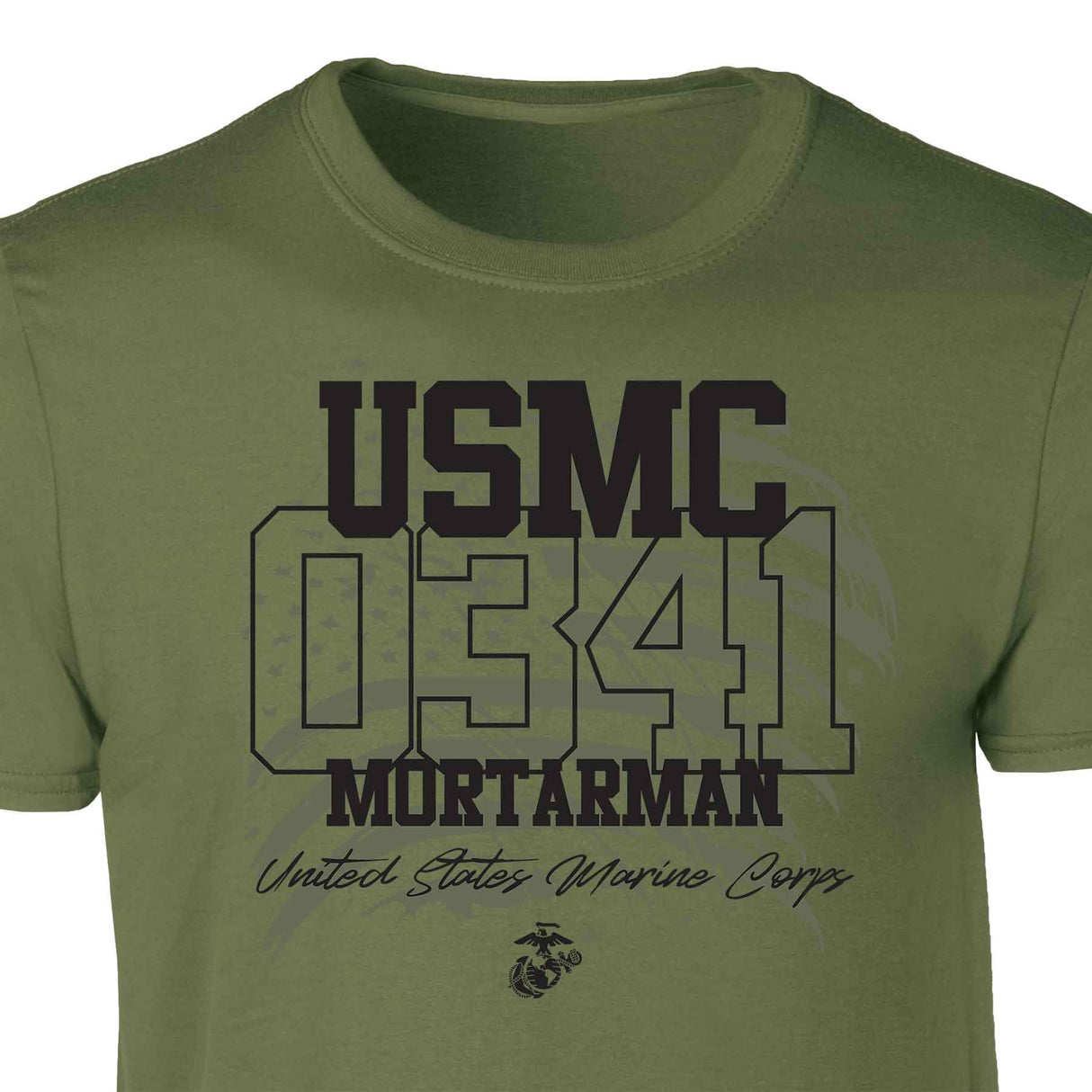 Choose Your Marine MOS Flag T-shirt - SGT GRIT