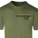 Choose Your Marine MOS Left Chest T-shirt - SGT GRIT