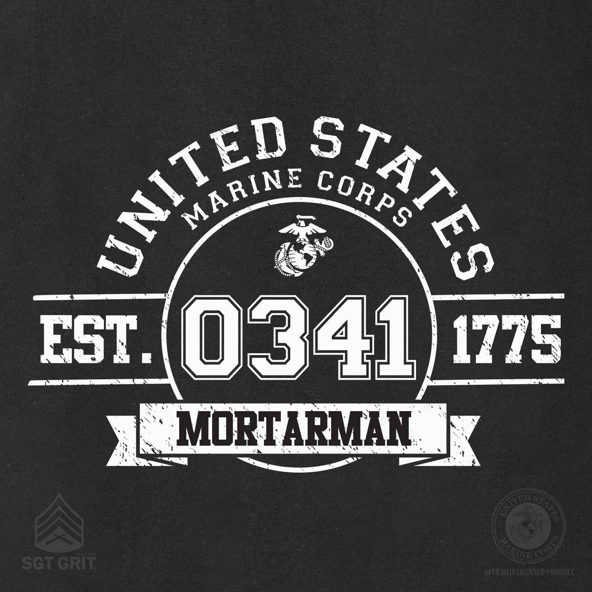 Choose Your Marine MOS Est. 1775 T-shirt - SGT GRIT