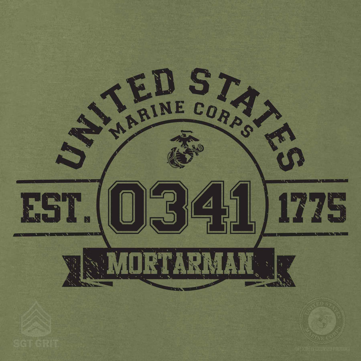 Choose Your Marine MOS Est. 1775 T-shirt - SGT GRIT