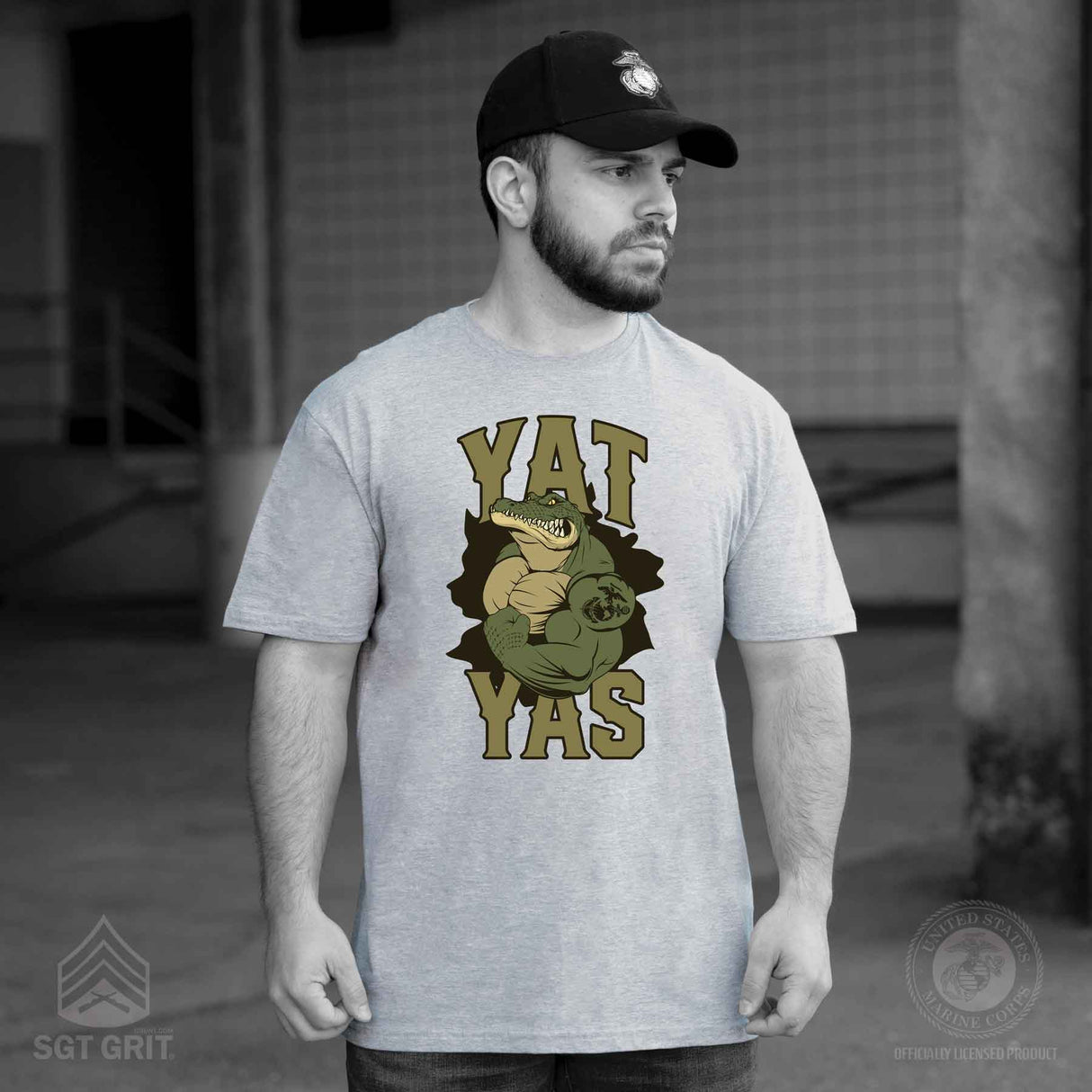 USMC Yat Yas T-shirt - SGT GRIT