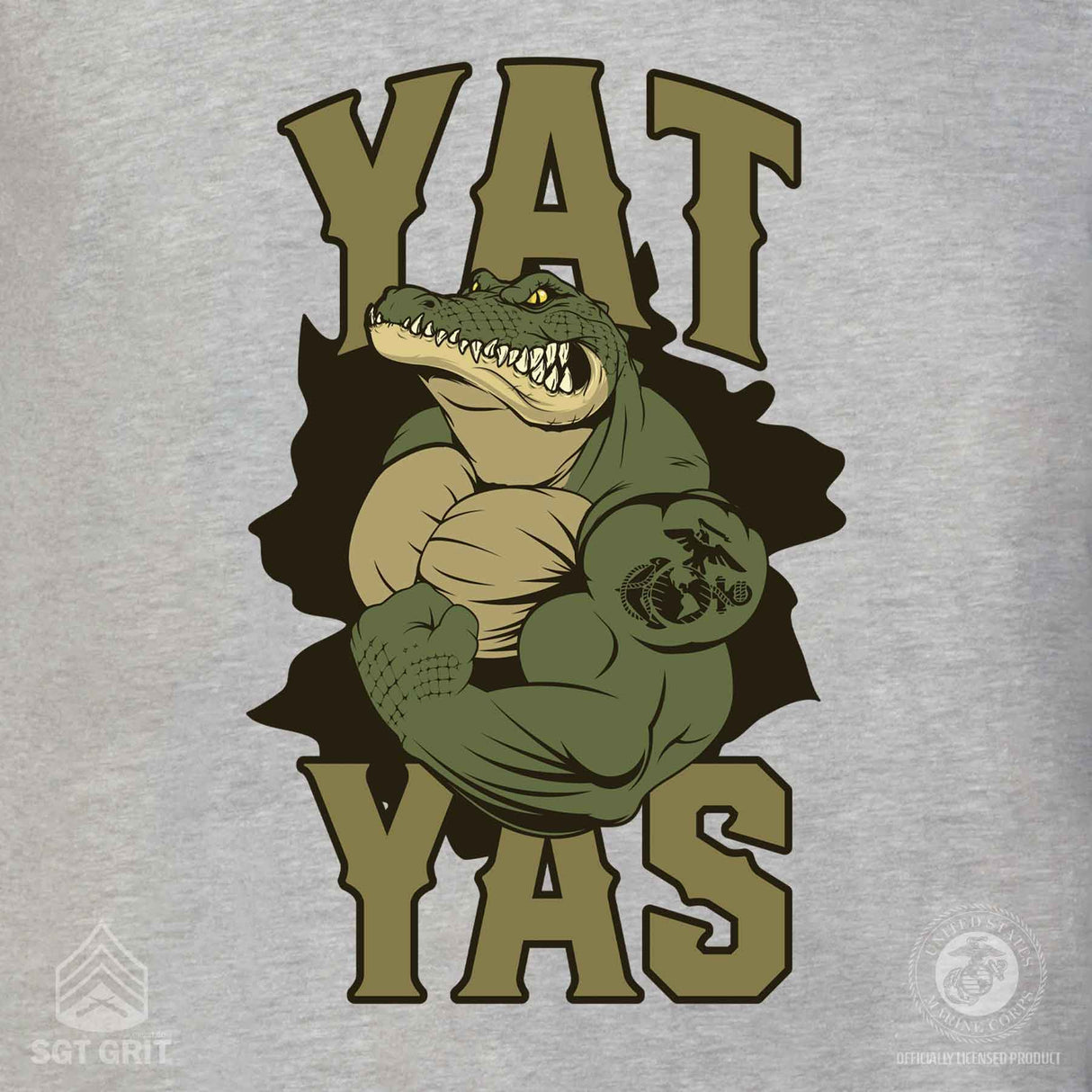 USMC Yat Yas T-shirt - SGT GRIT