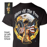 Home Of The Free Because Of The Brave T-shirt - SGT GRIT