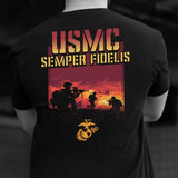 USMC Battle T-shirt - SGT GRIT