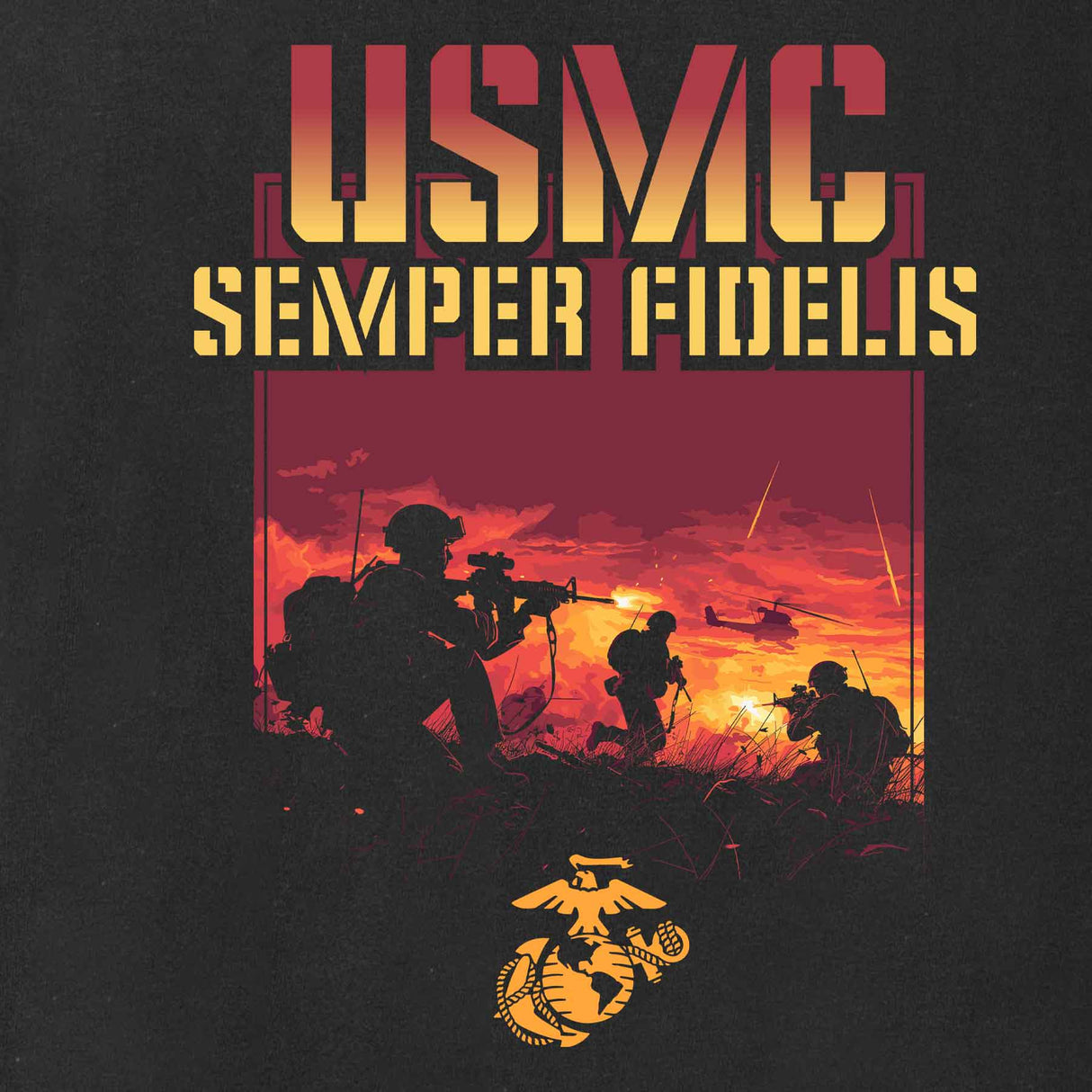 USMC Battle T-shirt - SGT GRIT