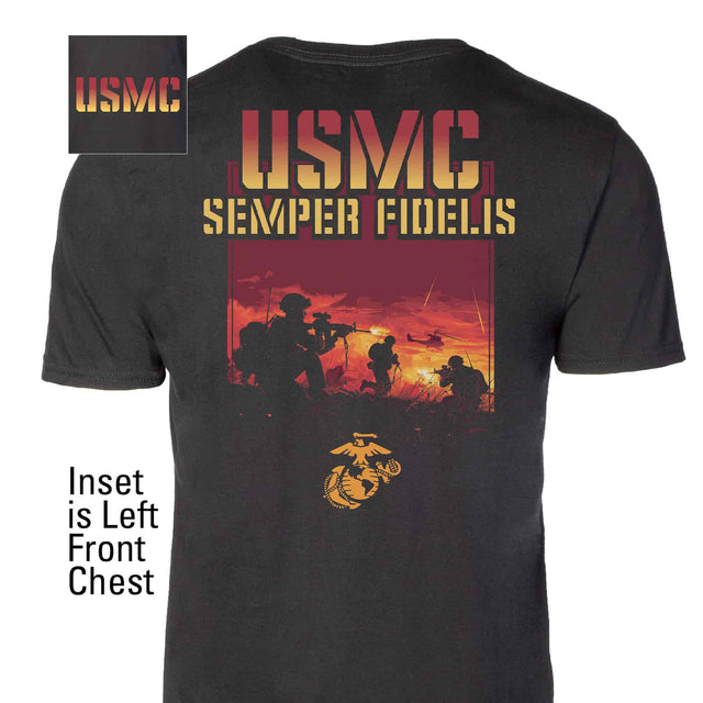 USMC Battle T-shirt - SGT GRIT