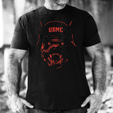 Halloween USMC Devil Dog T-Shirt - SGT GRIT