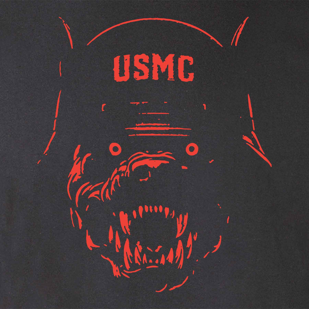 Halloween USMC Devil Dog T-Shirt - SGT GRIT