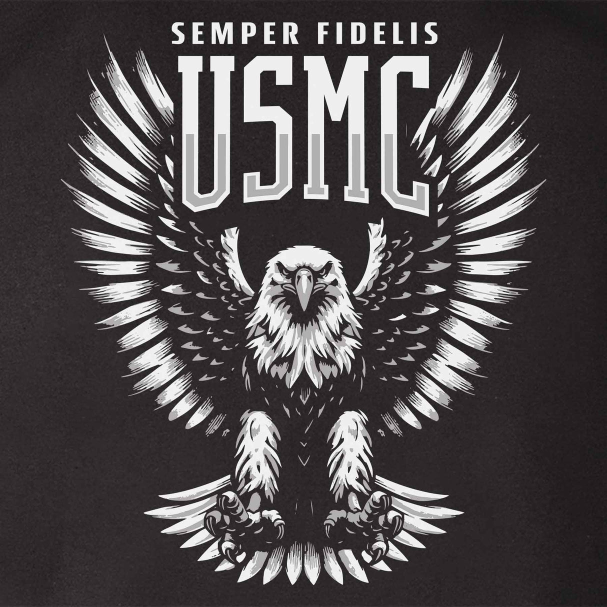 USMC Semper Fidelis Eagle T-shirt - SGT GRIT