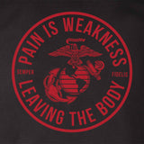 USMC Pain Is Weakness Leaving The Body T-shirt - SGT GRIT