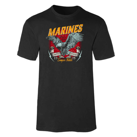 Marines First To Fight Eagle T-shirt - SGT GRIT