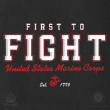 USMC First To Fight T-shirt - SGT GRIT