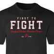 USMC First To Fight T-shirt - SGT GRIT