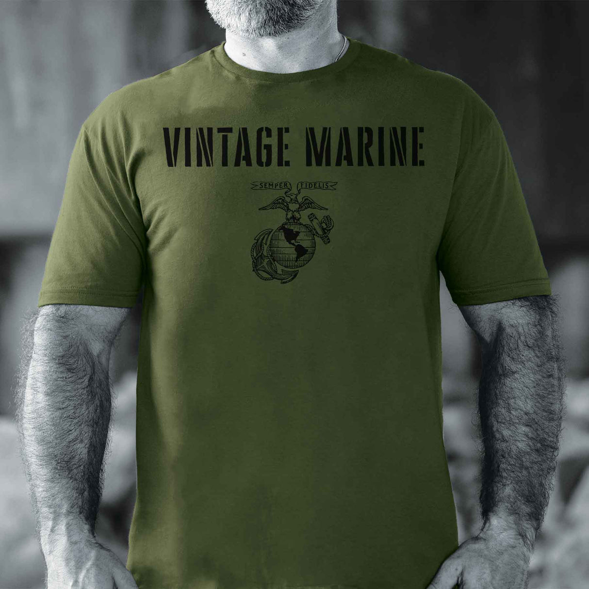 Vintage Marine T-shirt - SGT GRIT