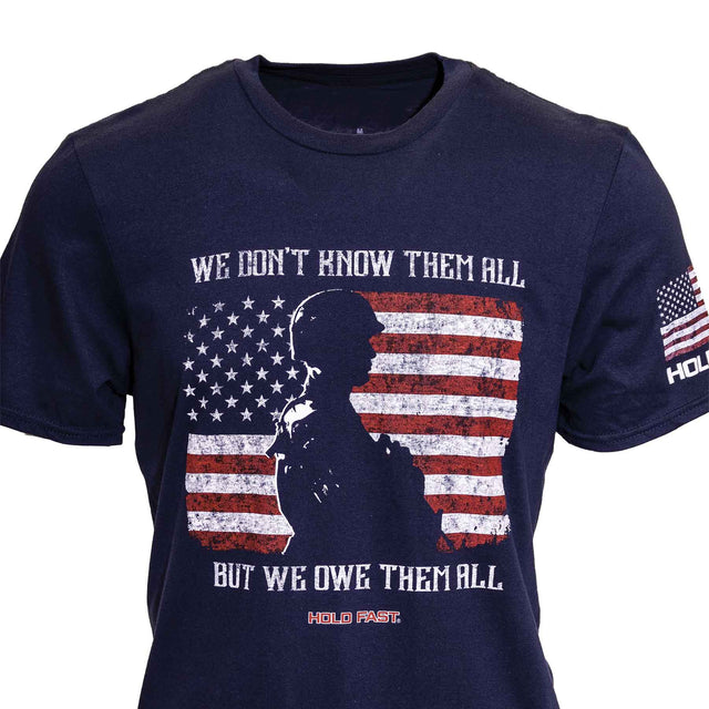 Owe Them All T-shirt - SGT GRIT