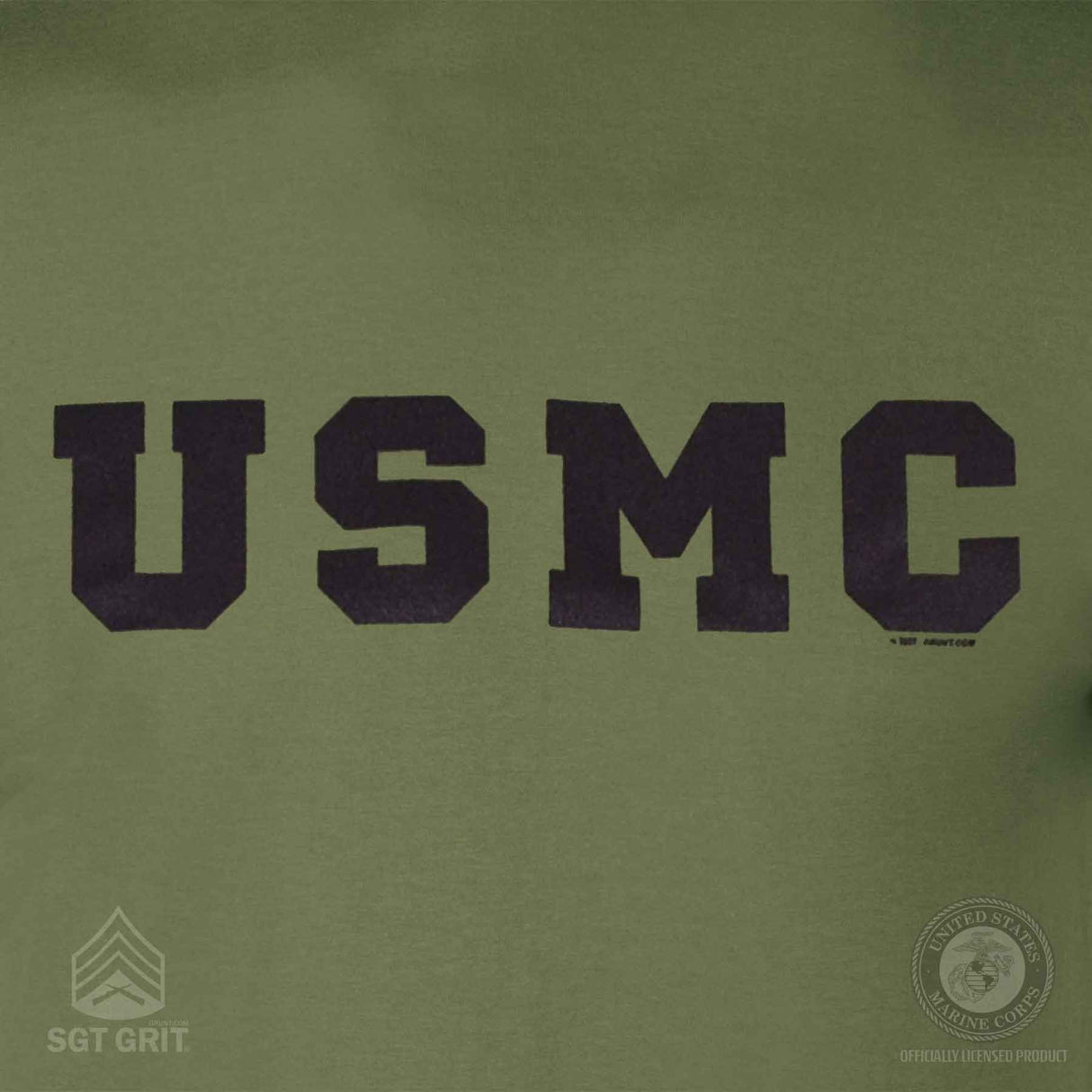 USMC Initials Marine Corps T-shirt - SGT GRIT