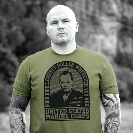 Chesty Puller T-shirt - SGT GRIT