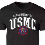 11th MEU Pride Of The Pacific Arched Patch Graphic T-shirt - SGT GRIT