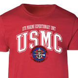 11th MEU Pride Of The Pacific Arched Patch Graphic T-shirt - SGT GRIT