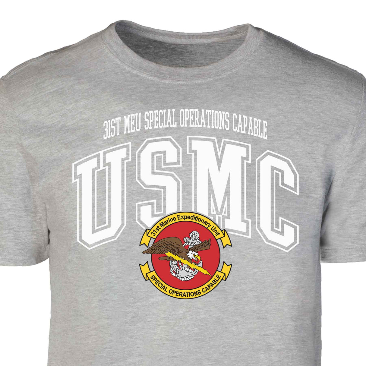 31st MEU Special Operations Arched Patch Graphic T-shirt - SGT GRIT