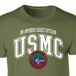 2nd Assualt Amphibious Bn Arched Patch Graphic T-shirt - SGT GRIT