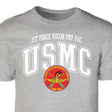 1st Force Recon FMF PAC Arched Patch Graphic T-shirt - SGT GRIT