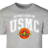 3rd Force Recon FMF Arched Patch Graphic T-shirt - SGT GRIT