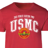 3rd Force Recon FMF Arched Patch Graphic T-shirt - SGT GRIT