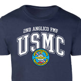 2D Anglico FMF Arched Patch Graphic T-shirt - SGT GRIT