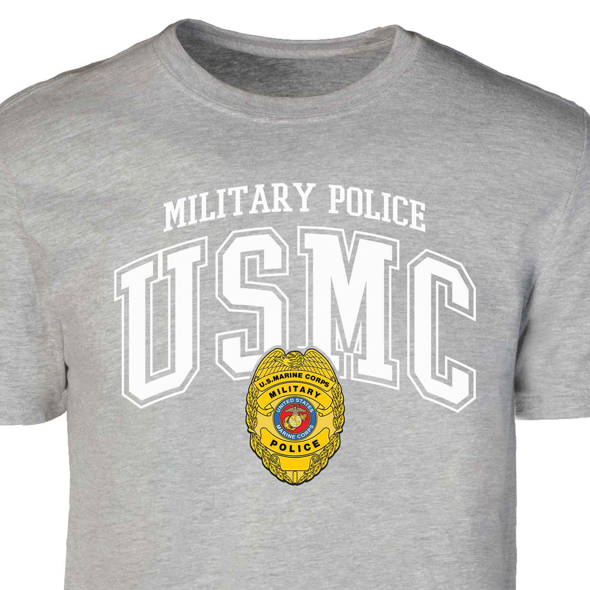 Military Police Badge Arched Patch Graphic T-shirt - SGT GRIT