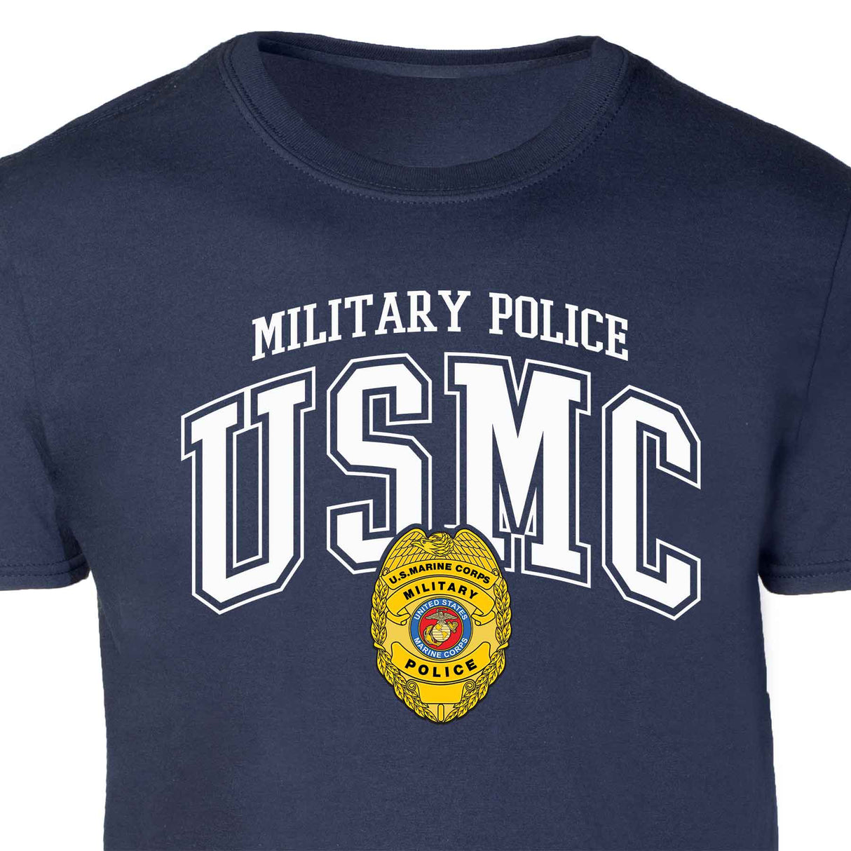 Military Police Badge Arched Patch Graphic T-shirt - SGT GRIT