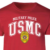 Military Police Badge Arched Patch Graphic T-shirt - SGT GRIT