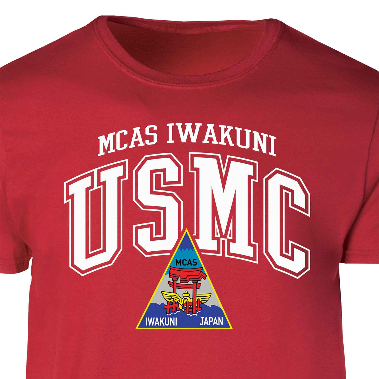 MCAS Iwakuni Arched Patch Graphic T-shirt - SGT GRIT