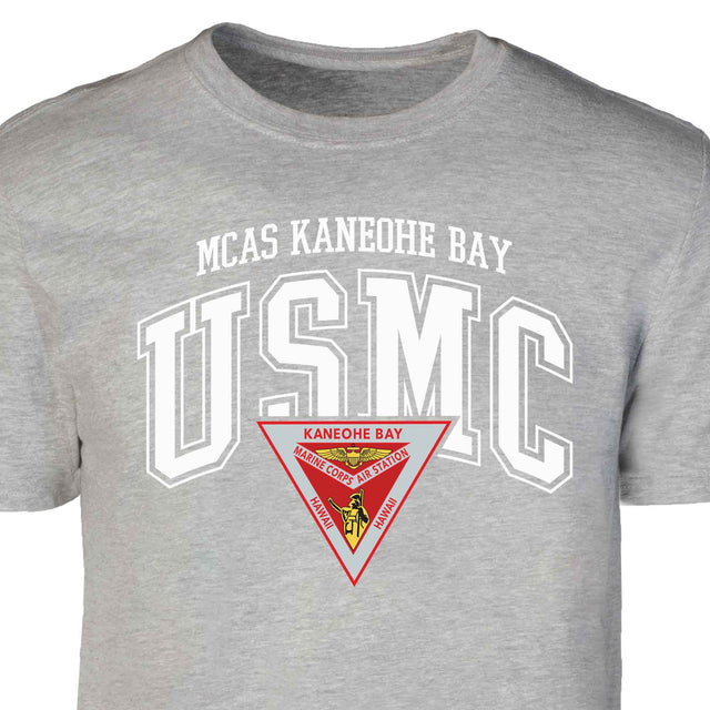 MCAS Kaneohe Bay Arched Patch Graphic T-shirt - SGT GRIT