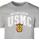 MCB Camp Lejeune Arched Patch Graphic T-shirt - SGT GRIT