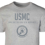 3rd Battalion 9th Marines Tonal Patch Graphic T-shirt - SGT GRIT