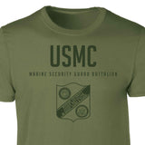 Marine Security Guard Tonal Patch Graphic T-shirt - SGT GRIT