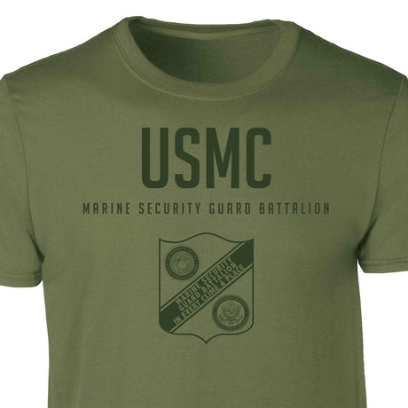 Marine Security Guard Tonal Patch Graphic T-shirt - SGT GRIT