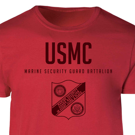 Marine Security Guard Tonal Patch Graphic T-shirt - SGT GRIT