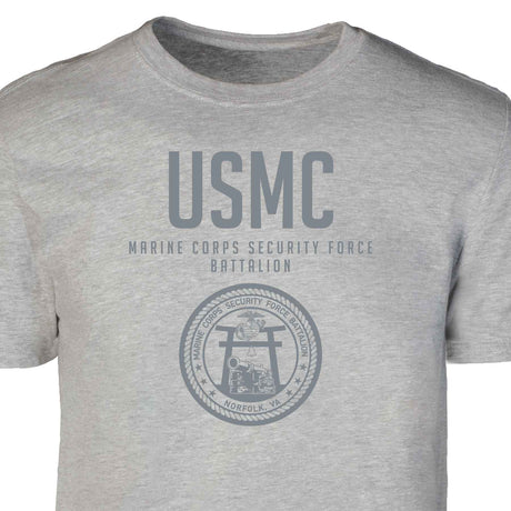 Marine Corps Security Force Tonal Patch Graphic T-shirt - SGT GRIT