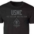 1st Recon Battalion Tonal Patch Graphic T-shirt - SGT GRIT