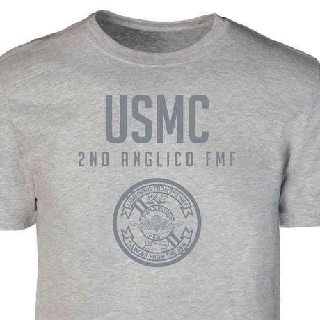 2D Anglico FMF Tonal Patch Graphic T-shirt - SGT GRIT