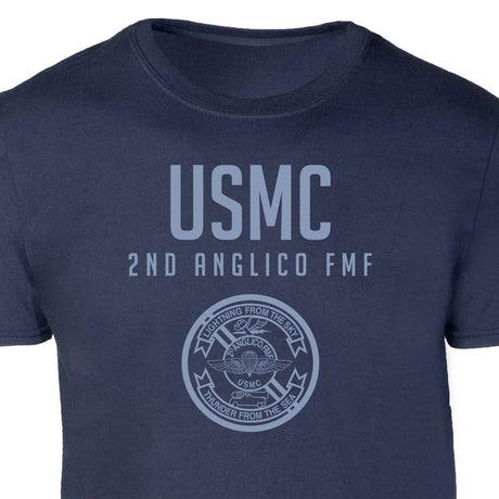 2D Anglico FMF Tonal Patch Graphic T-shirt - SGT GRIT