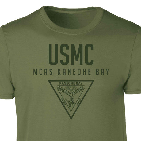 MCAS Kaneohe Bay Tonal Patch Graphic T-shirt - SGT GRIT