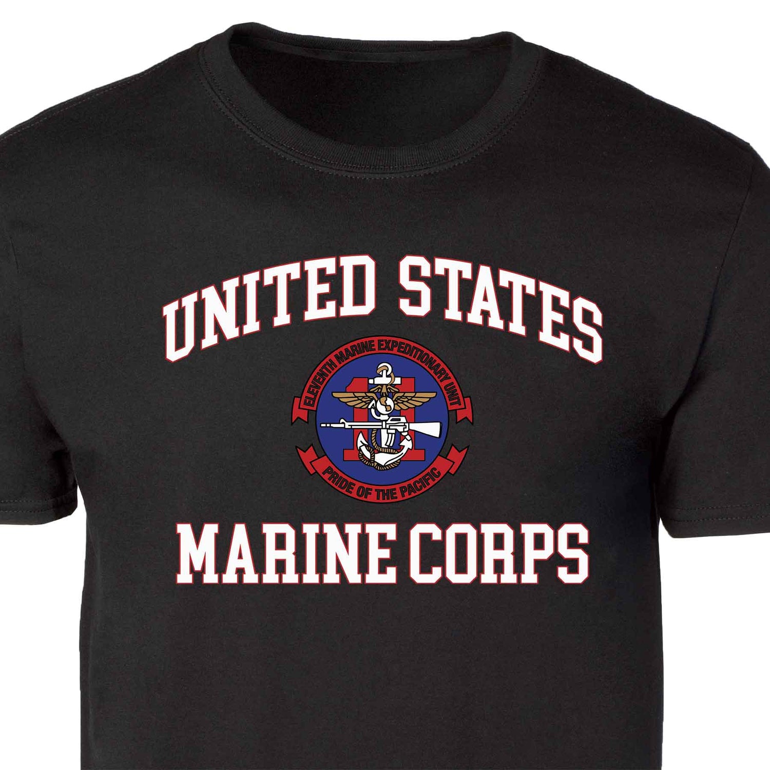 11TH MEU Pride Of The Pacific USMC Patch Graphic T-shirt – SGT GRIT