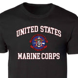 11th MEU Pride Of The Pacific USMC  Patch Graphic T-shirt - SGT GRIT