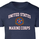 26th Marines Expeditionary USMC Patch Graphic T-shirt - SGT GRIT