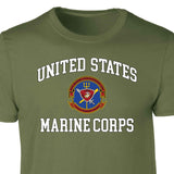 26th Marines Expeditionary USMC Patch Graphic T-shirt - SGT GRIT